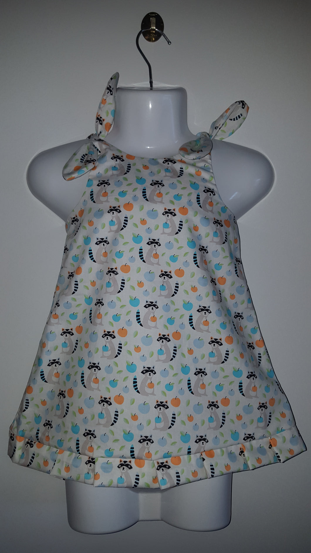 Tie up Raccoon Dress