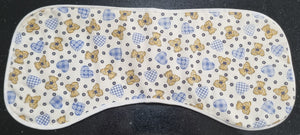 Burp Cloths - Baby Blue Bears