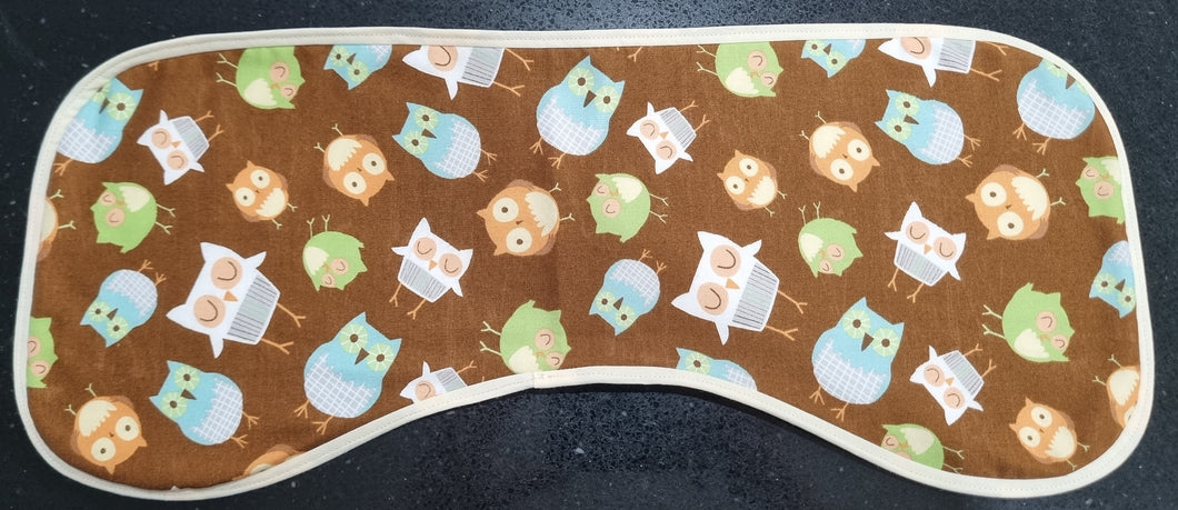 Burp Cloths - Brown Owl