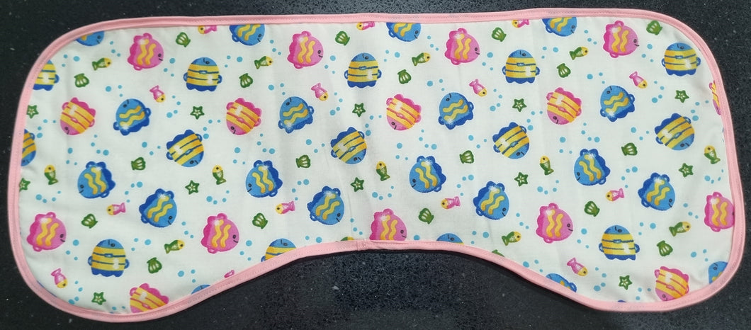 Burp Cloths - Fish