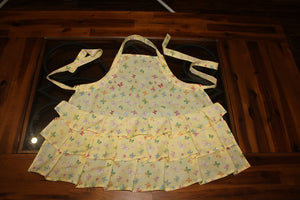 Yellow Butterfly Apron