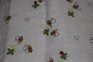 Pink Bee Apron