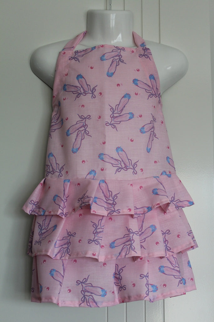 Pink Ballet Slippers Apron