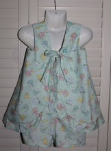 Load image into Gallery viewer, Mint Owl/Bunny/Mouse/Duck Top and Shorts
