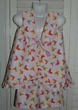 Load image into Gallery viewer, Pink Butterfly Top and Shorts
