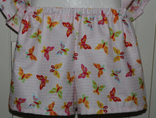 Load image into Gallery viewer, Pink Butterfly Top and Shorts
