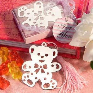 Teddy Bear Bookmark (Pink)